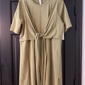 lululemon athletica Olive Green Dress